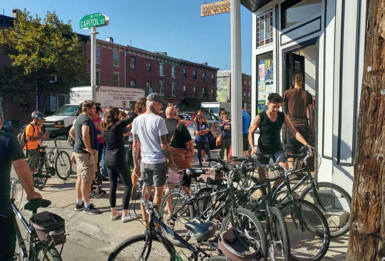 Escaping the Cycle B Corp Champions Retreat Bike Tour Message Agency