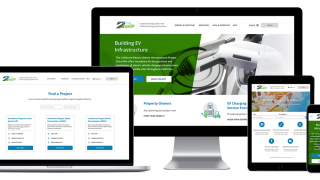 Screenshots of CALeVIP home page and incentives page