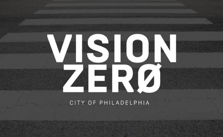 An image of the Vision Zero Philadelphia logo wordmark